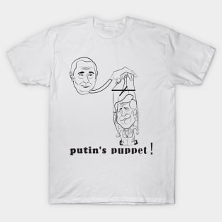 trump, putin's puppet T-Shirt